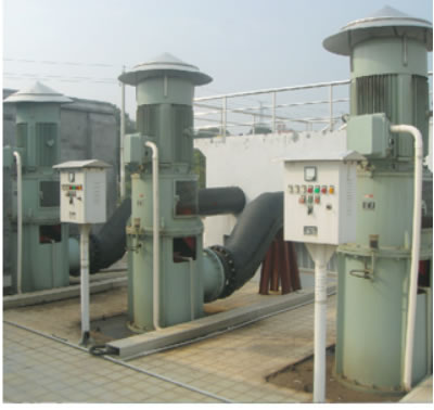 <b>Vertical long-shaft pump of Changsha Langli Sewage Treatment Plant</b>